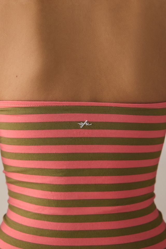 Out From Under Bec Pinch-Front Halter Cami #4