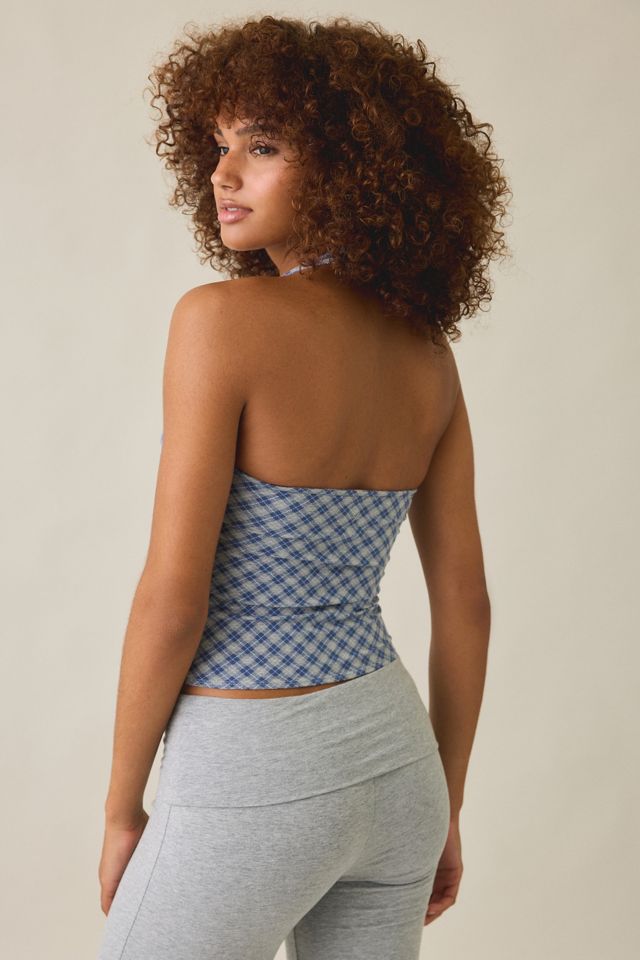 Out From Under Bec Pinch-Front Halter Cami #3