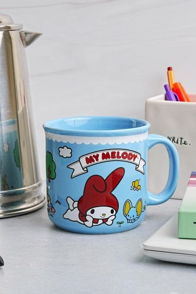 Urban Outfitters Sanrio My Melody Meadow Ceramic 20 oz Mug At