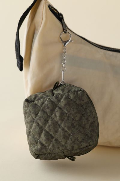 Peanuts Snoopy Mini Quilted Storage Pouch Keychain