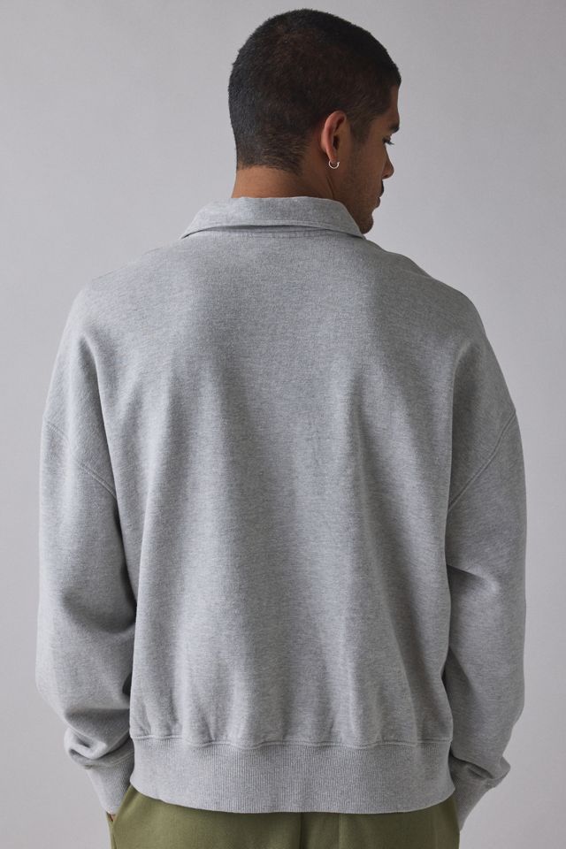 Sweat-shirt polo à glissière quart de iets frans... Silas Badge #1