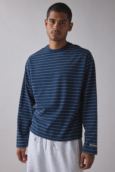 Lacoste Interlock Mock Neck Long Sleeve Tee | Urban Outfitters
