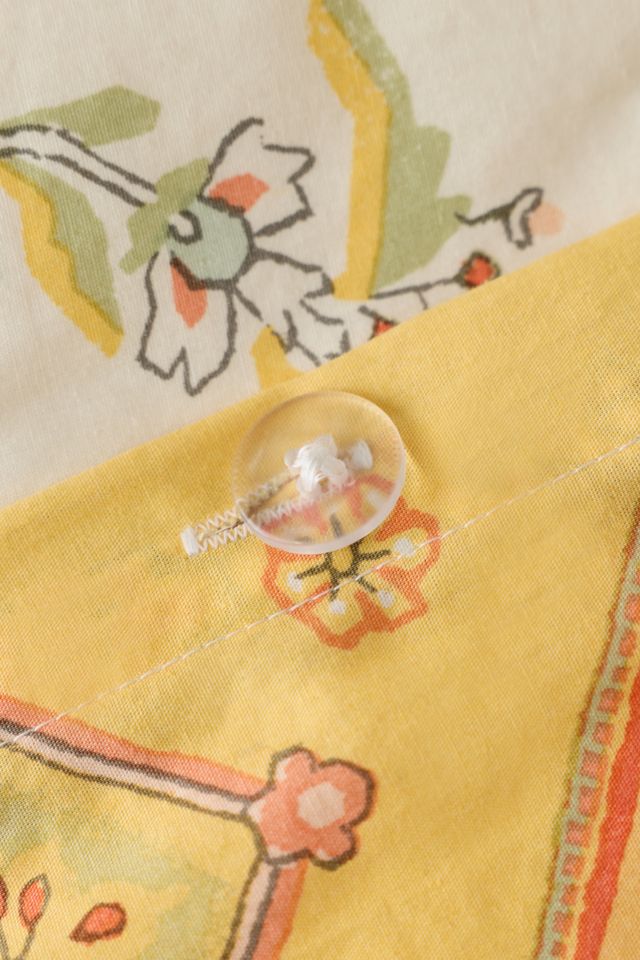 Ensemble de housse de couette à motif de tapis médaillon Acacia #3