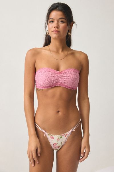 Out From Under Veronica Lace Pinch-Front Bandeau Bralette