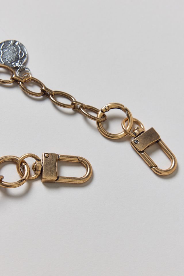 Bewitched Coin Mixed Metal Bag Chain #2