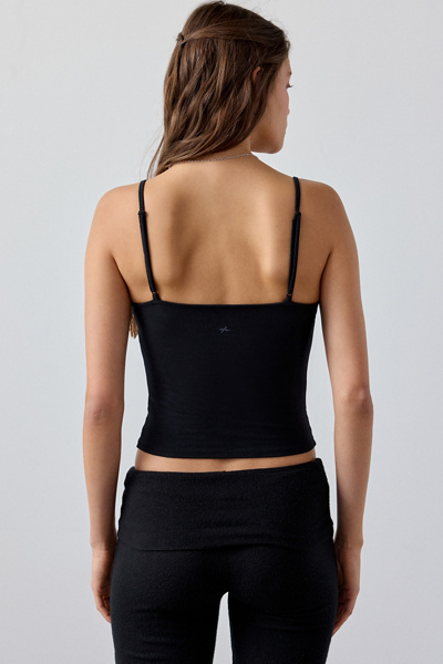 Out From Under Bec Plunging Surplice Cropped Cami