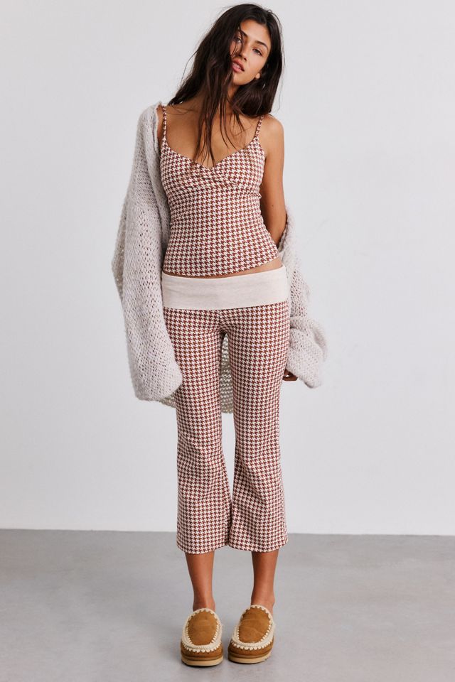 Out From Under Bec Plunging Surplice Cropped Cami #1