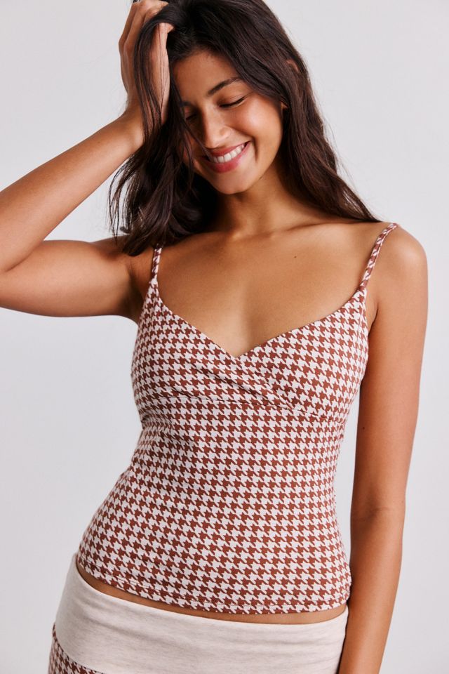 Out From Under Bec Plunging Surplice Cropped Cami #2