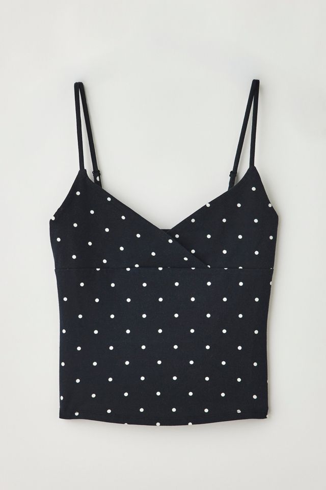 Out From Under Bec Plunging Surplice Cropped Cami #4