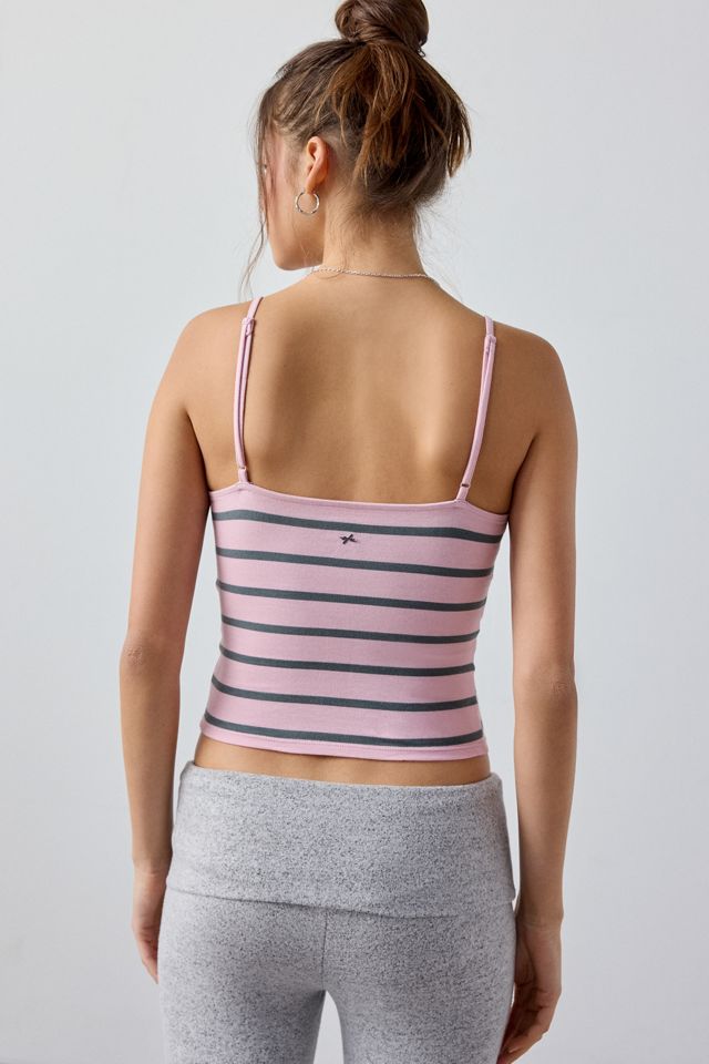 Out From Under Bec Plunging Surplice Cropped Cami