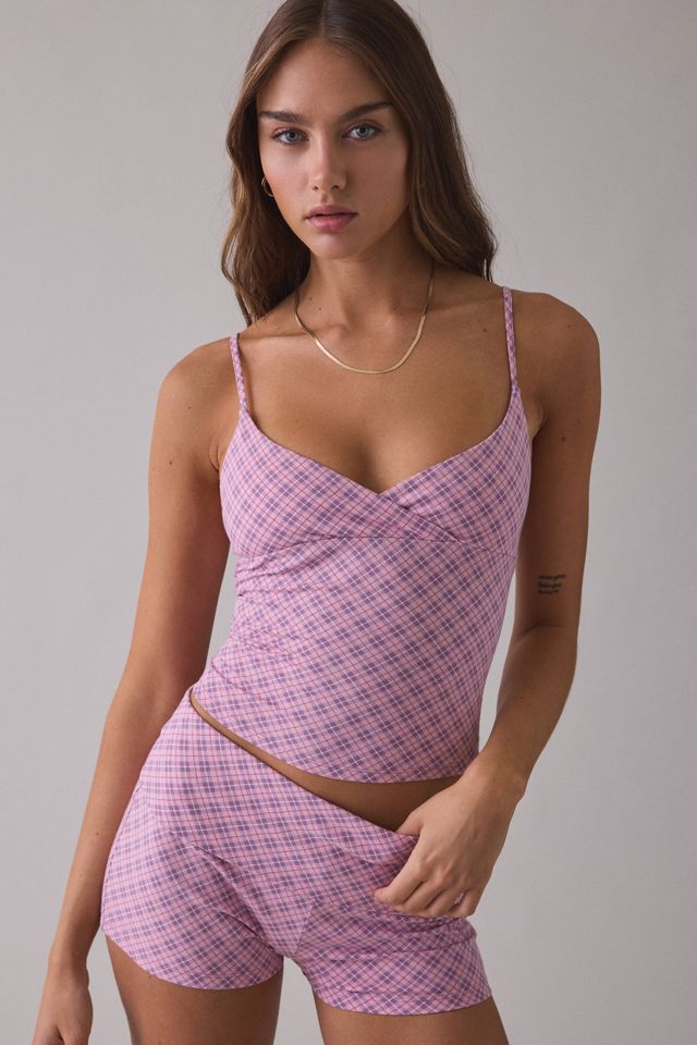 Out From Under Bec Plunging Surplice Cropped Cami #4