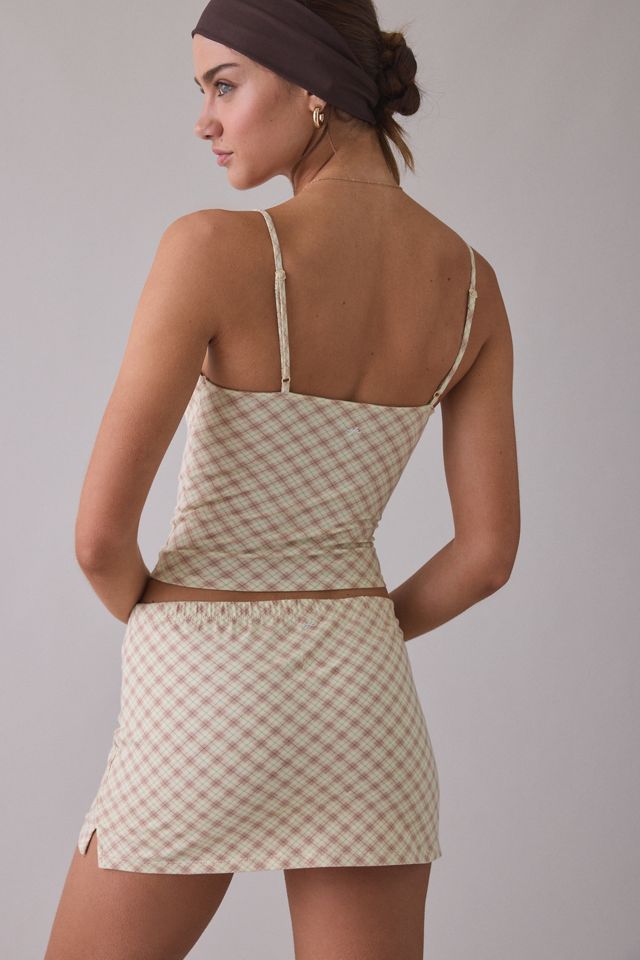 Out From Under Bec Plunging Surplice Cropped Cami #1