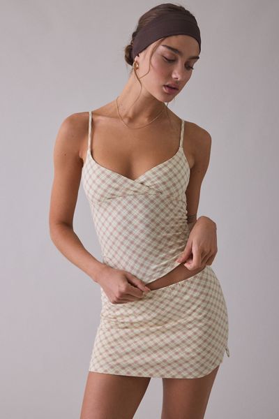 Out From Under Bec Plunging Surplice Cropped Cami