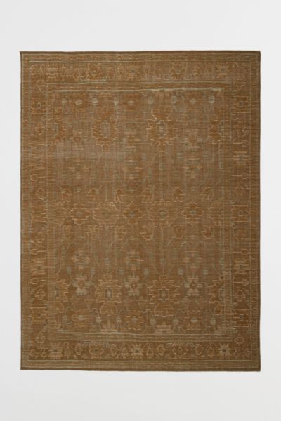 Revival Helen Washable Wool Flatweave Rug In Toast At Urban Outfitters