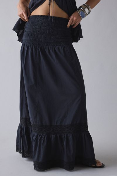 alexander wang black mini dress Black Tiered Backless Maxi Dress main image 0