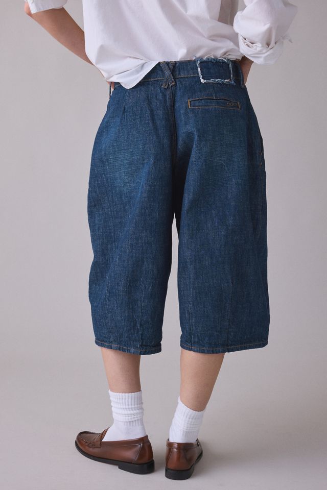 BDG Jax Cropped Pleated Cocoon Mid-Rise Jeans #1