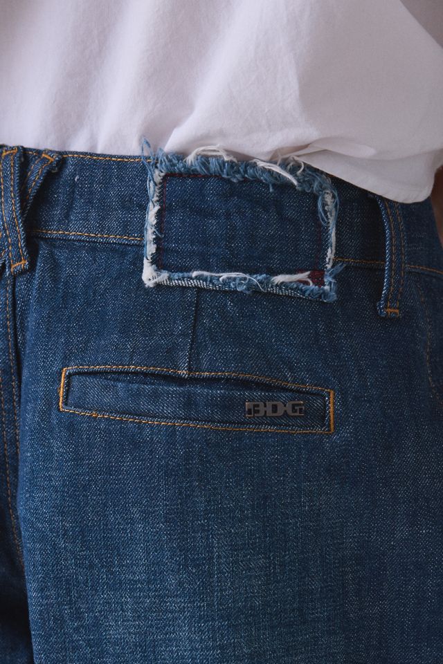 BDG Jax Cropped Pleated Cocoon Mid-Rise Jeans #2