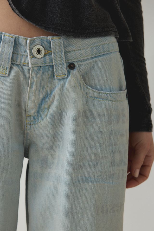 BDG Kayla Printed Low-Rise Jeans #1