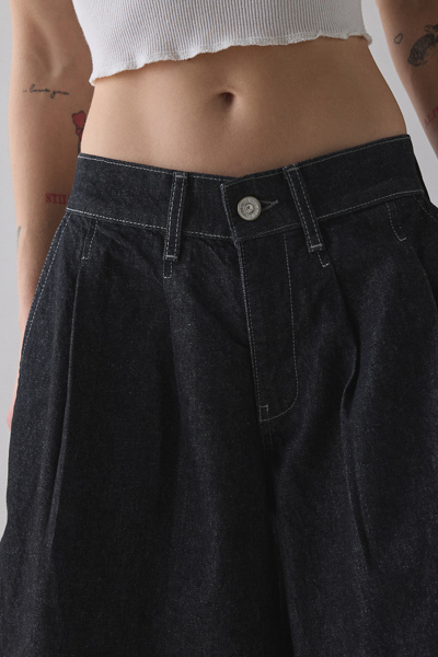 BDG Jax Pleated Cocoon Mid-Rise Jean