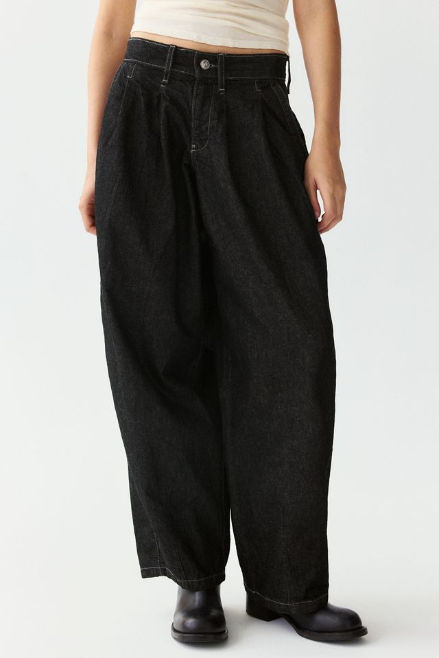 BDG Jax Pleated Cocoon Low-Rise Jeans #1