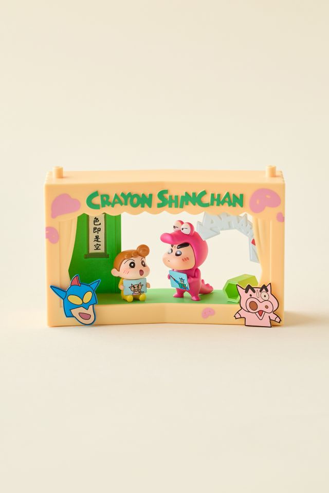 POP MART Crayon Shinchan Life Theatre Series Blind Box Scene Set #1