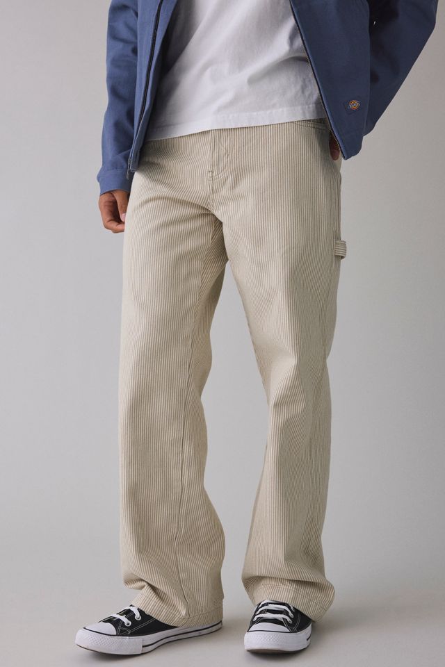Pantalon Dickies à rayures Hickory coupe ample et droite #1