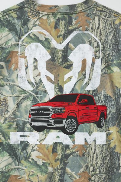 Dodge Ram Camo Graphic Tee