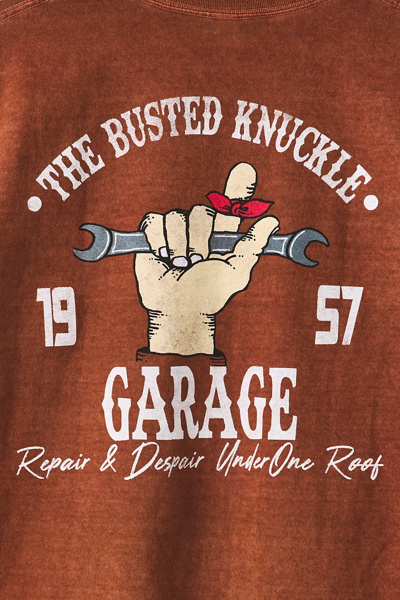 The Busted Knuckle Garage Graphic Tee