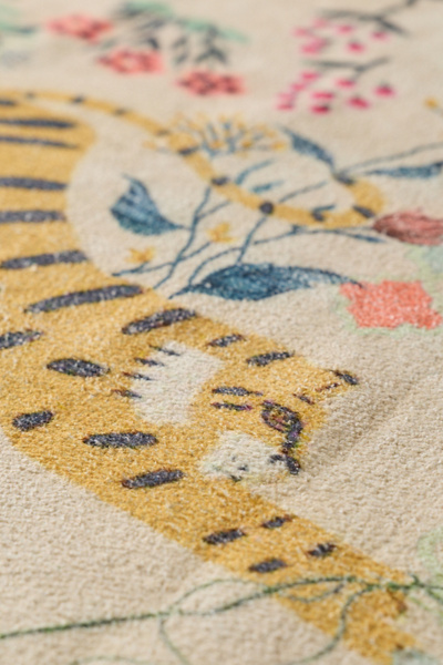 In The Jungle Digital Printed Chenille Rug