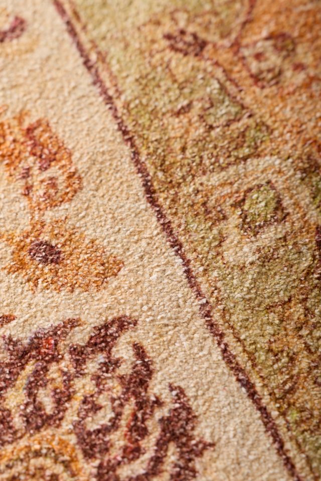Wrenly Medallion Digital Printed Chenille Rug #1