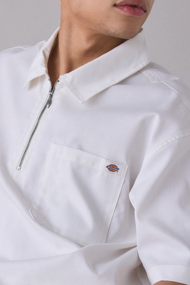 Chemise de travail Dickies Cadiz à fermeture éclair quart coupe ample #2
