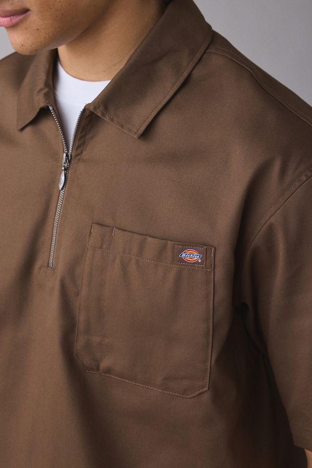 Dickies Cadiz Quarter-Zip Boxy Fit Work Shirt | Urban Outfitters
