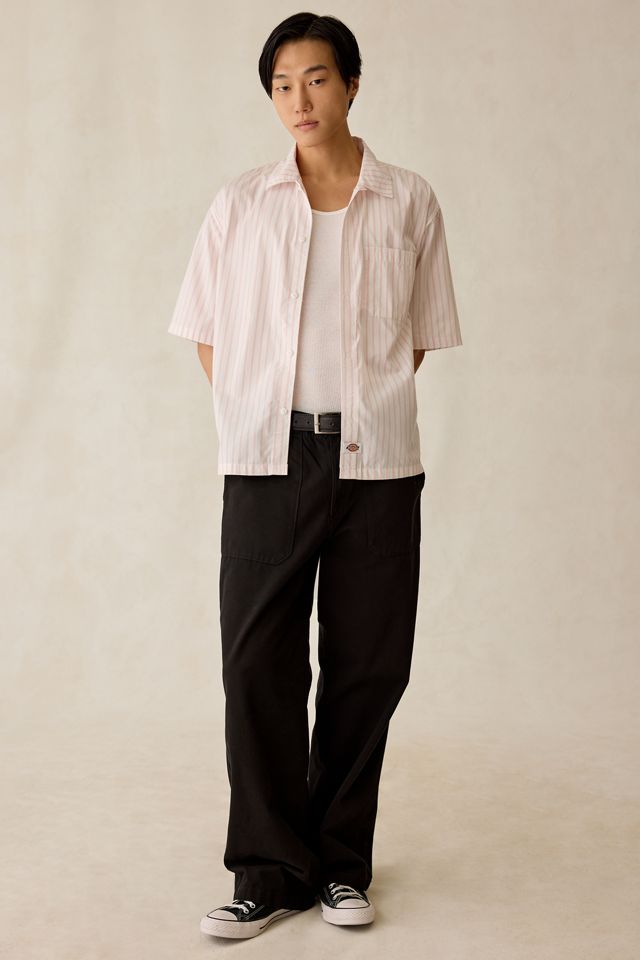 Chemise décontractée à manches courtes à rayures Venedocia de Dickies #4