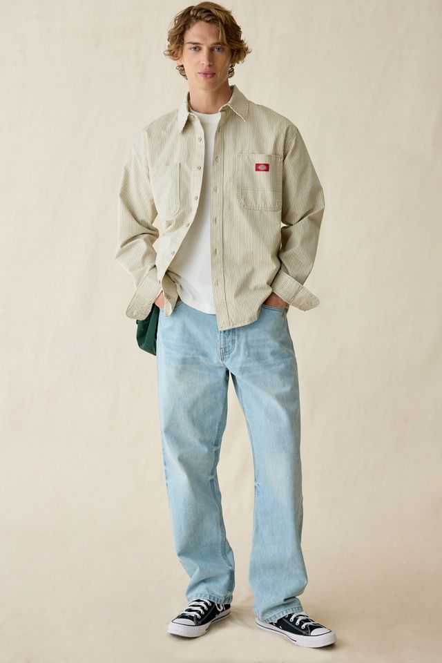 Dickies Hickory Stripe Work Shirt #3