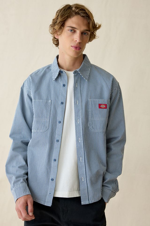 Dickies Hickory Stripe Work Shirt #1