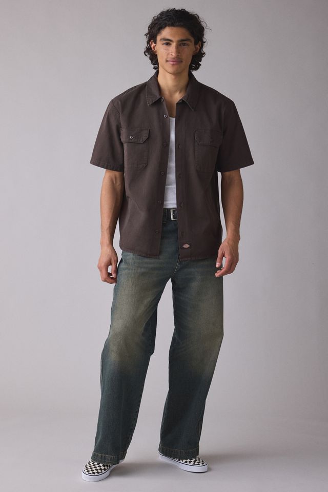 Dickies Worn In Lightweight Short Sleeve Shirt #2