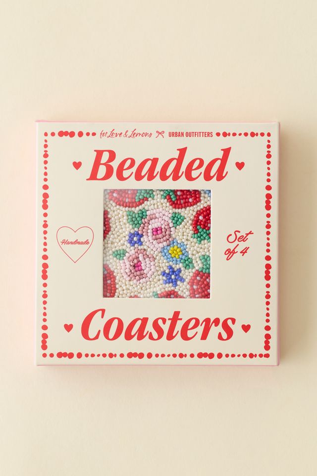 For Love & Lemons UO Exclusive Beaded Coaster Set #2