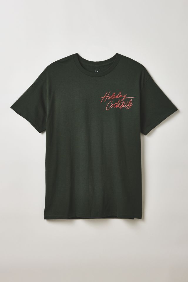 Holiday Cocktails Graphic Tee #1
