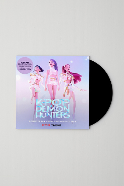 Various Artists - KPop Demon Hunters (Soundtrack From The Netflix Film) LP in Black at Urban Outfitters