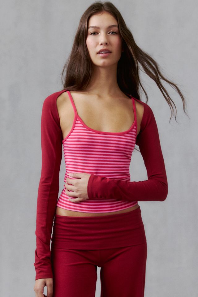 Out From Under Bec Ballet Long Sleeve Shrug Top #2