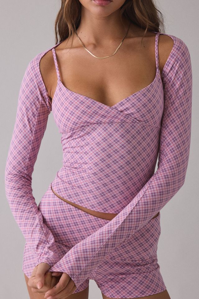 Out From Under Bec Ballet Long Sleeve Shrug Top #3