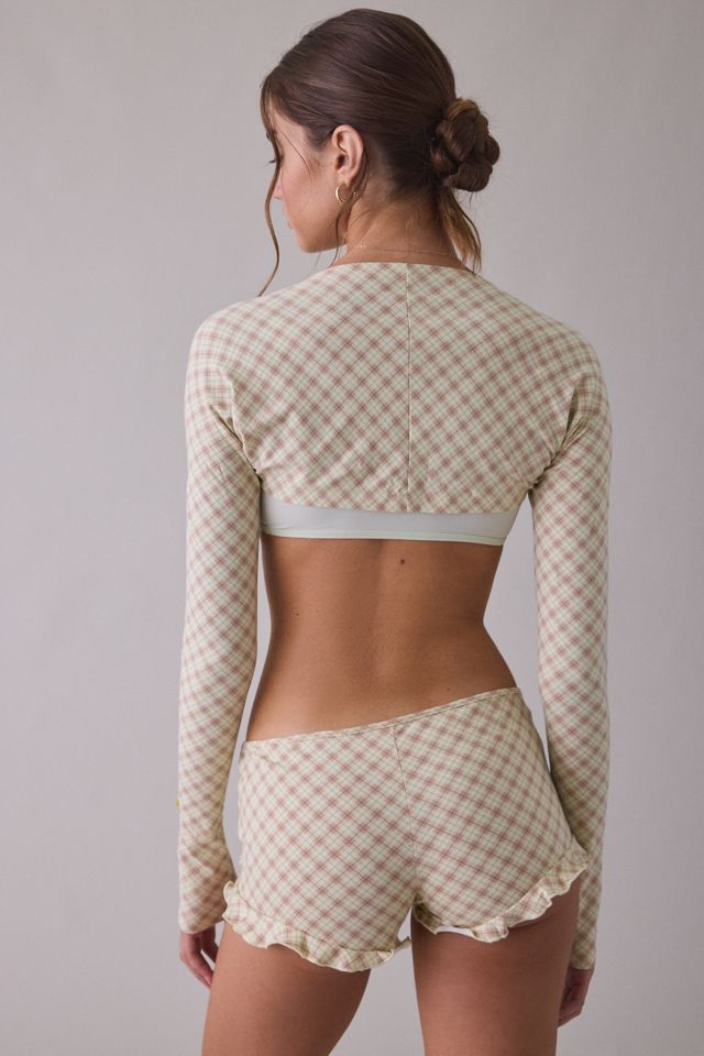 Out From Under Bec Ballet Long Sleeve Shrug Top #1