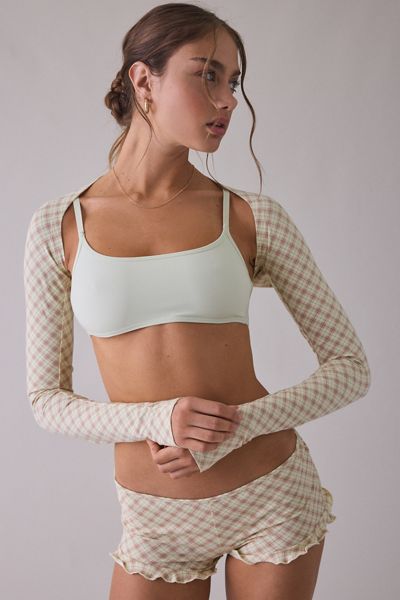 Out From Under Bec Ballet Long Sleeve Shrug Top