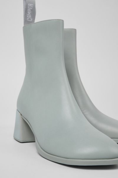 Camper Kora Leather Zip-Up Ankle Boot