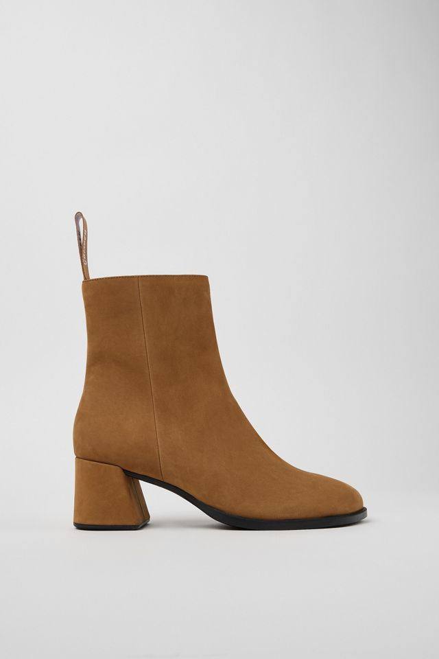 Camper Kora Leather Zip-Up Ankle Boot #1