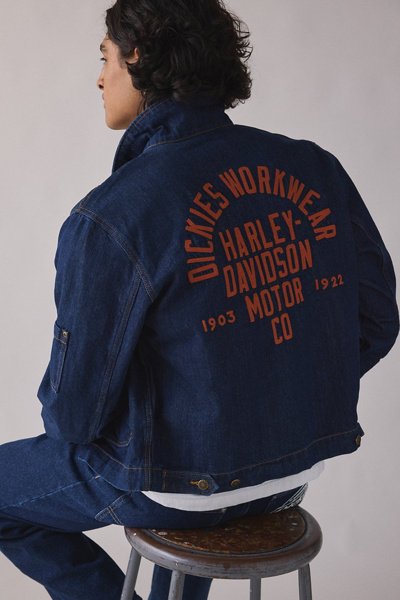 Dickies X Harley Davidson Denim Jacket | Urban Outfitters