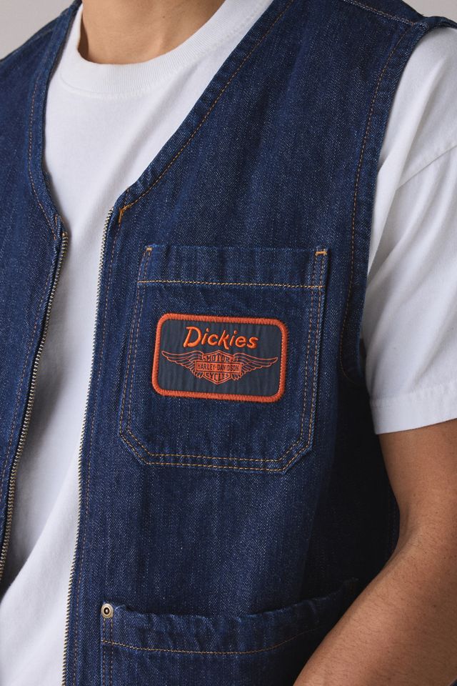 Dickies X Harley Davidson Denim Vest #3