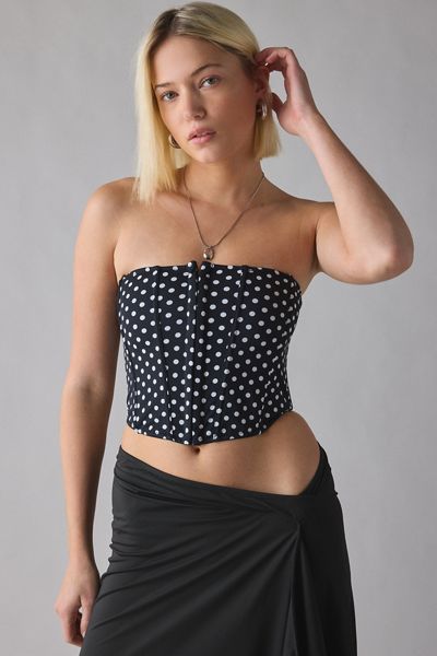 Out From Under Afterglow Strapless Bustier Top