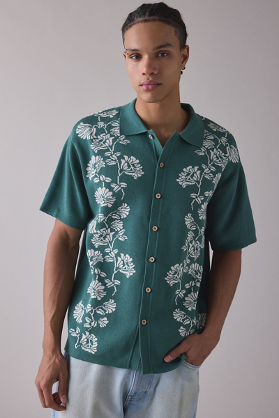 The Critical Slide Society Knit Button-Down Polo Sweater | Urban