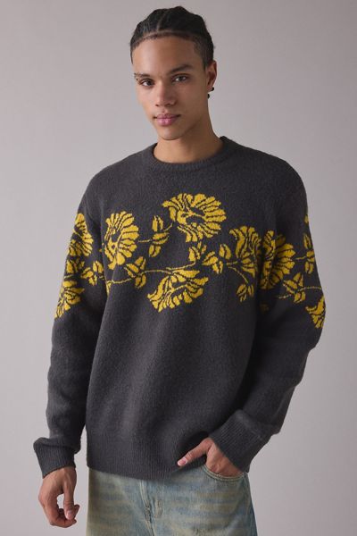 The Critical Slide Society Peace Knit Crew Neck Sweater